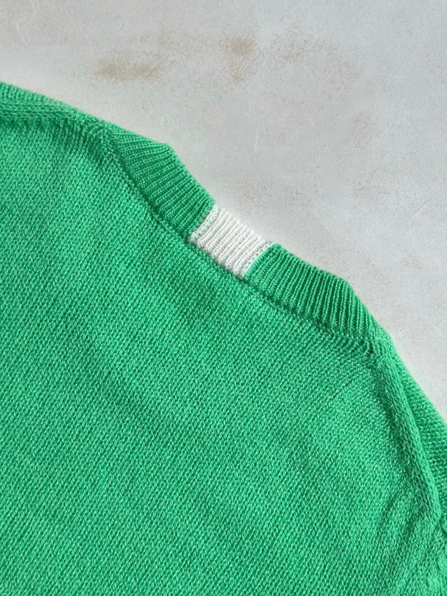 Peony Sweater Apple Green