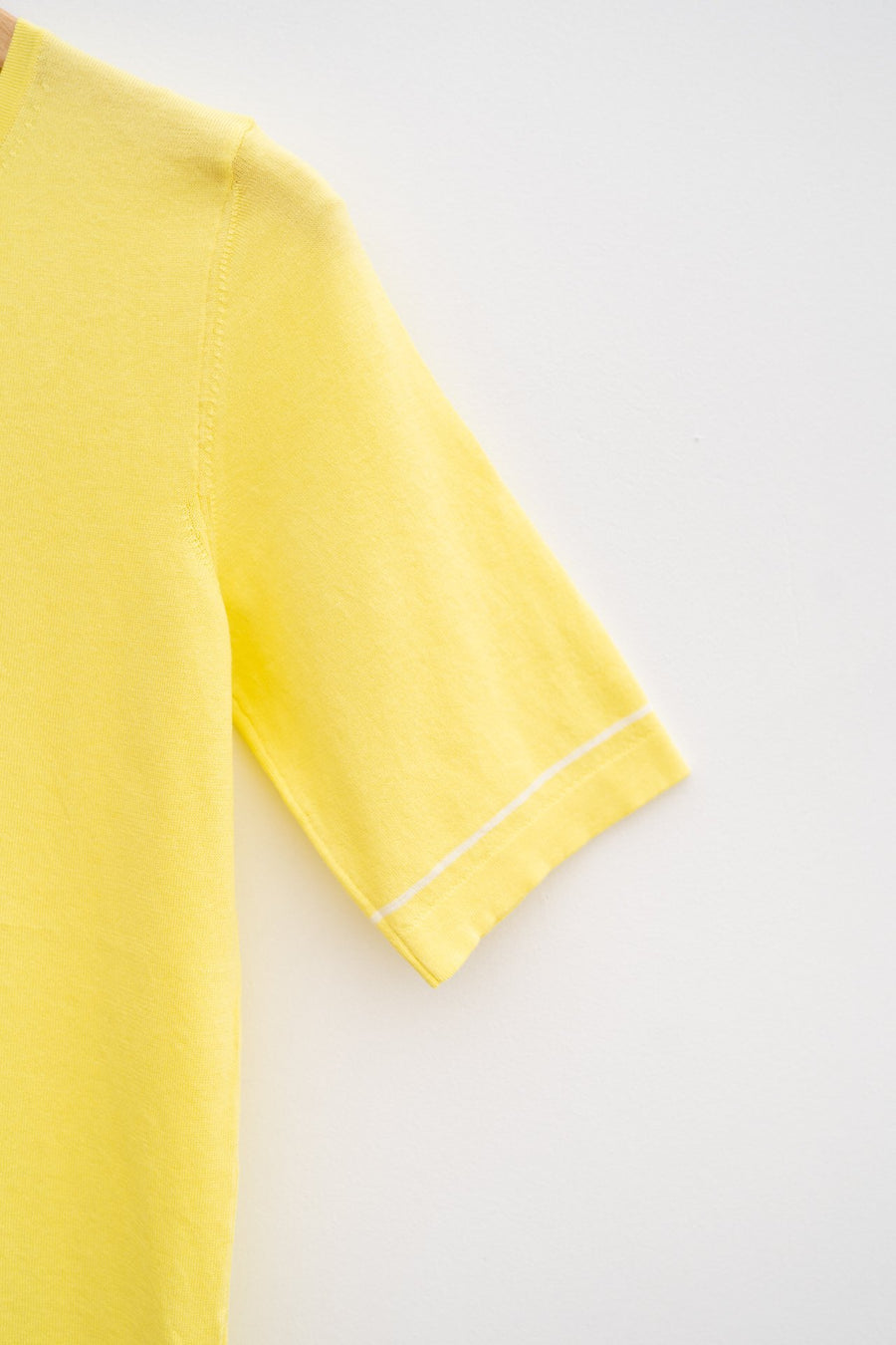 Janes - Short Sleeve T-shirt Yellow - Janes Knitwear with a twist