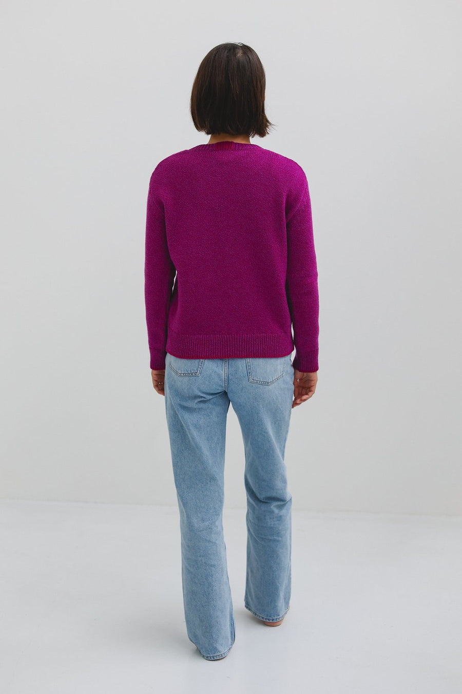 Daffodil Sweater Purple