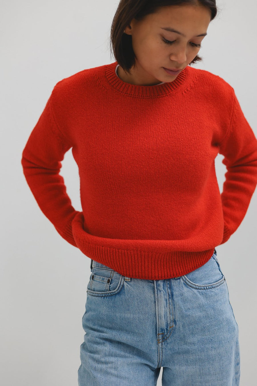 Daffodil Sweater Red