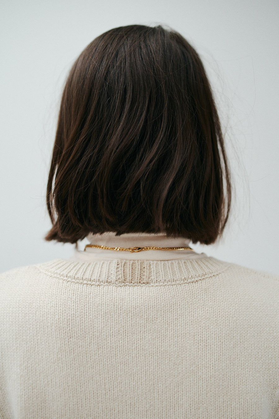 Janes - Lambswool Sleeveless Sweater Off-White