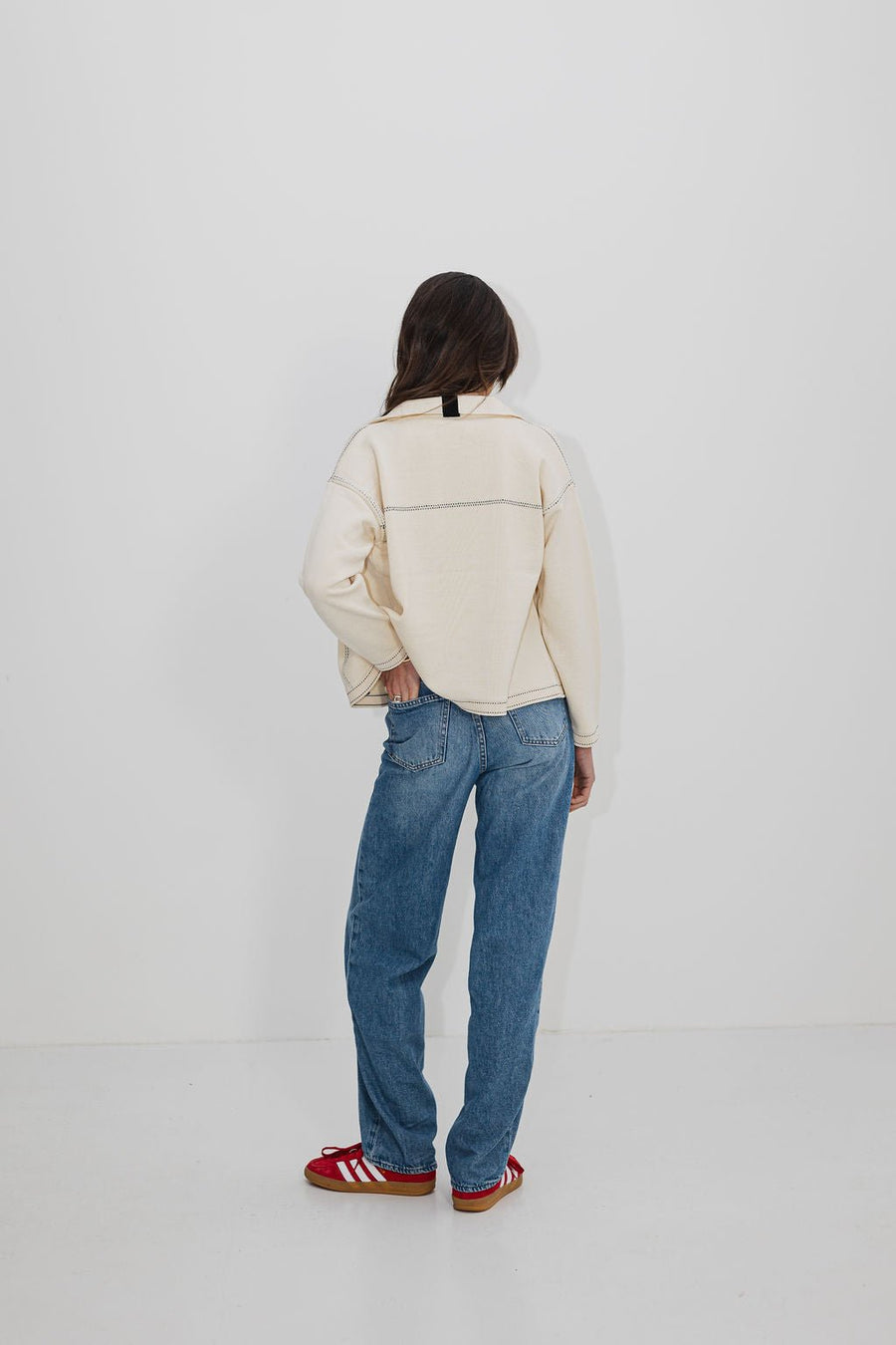 Janes - Merino Wool Jacket Off-White